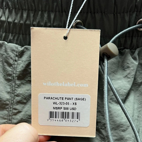 NWT WILO Parachute Pants - Picture 4 of 6